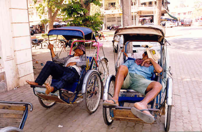 čekání na zákazníky.